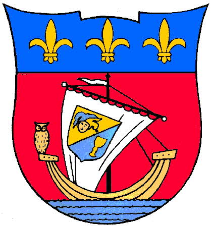 Das Wappen der Lulutetia Parisiorum